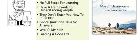 Seven Lessons in the Classroom Without Walls