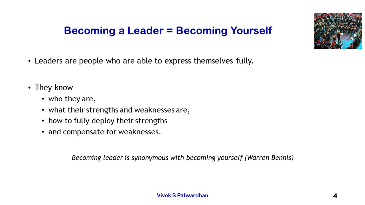 Understanding Leadership - Vivek Patwardhan